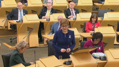 BBC Nicola Sturgeon