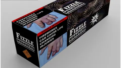 BAPRAS Firework packaging