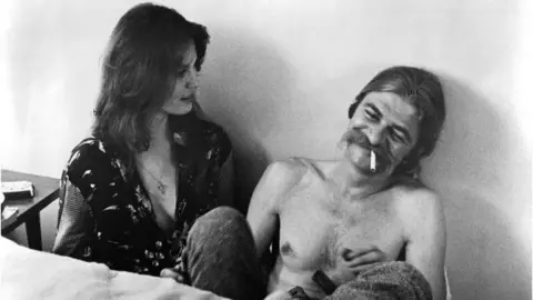 Getty Images Cassel with ex-wife Elizabeth Deering