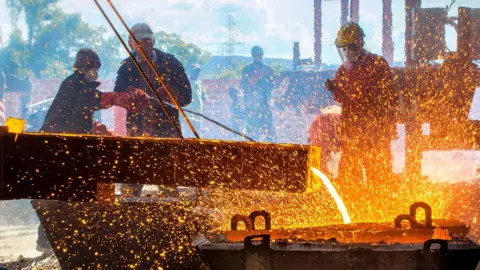 Getty Images Steel factory