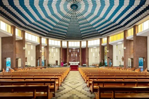 Historic England Interior of the church