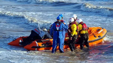 Burnham-on-Sea.com Brean Down rescue