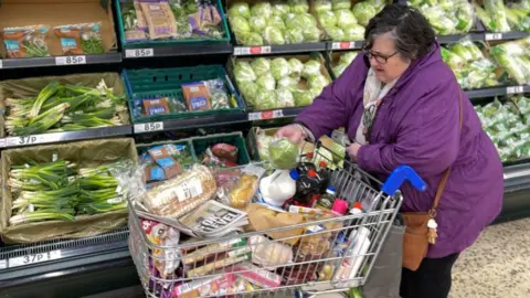 Getty Images Tesco shopper