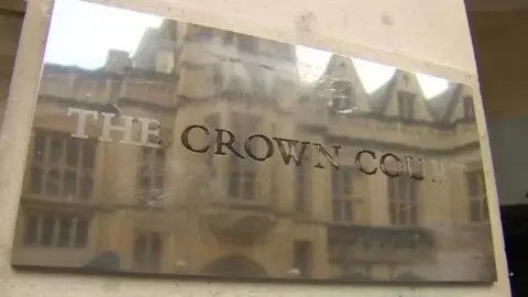 Getty Images Bristol Crown Court sign