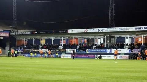 Geograph/Steve Daniels Luton Town's ground at Kenwilworth Road