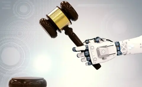 Getty Images Robot gavel