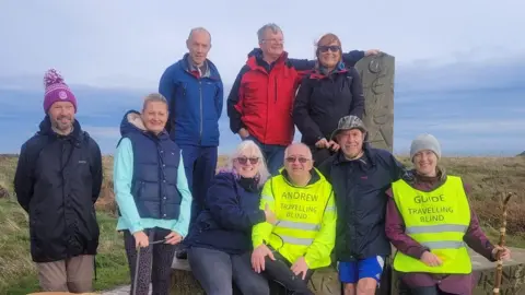 Travelling Blind Andrew and Rebecca Elliker-Reeve