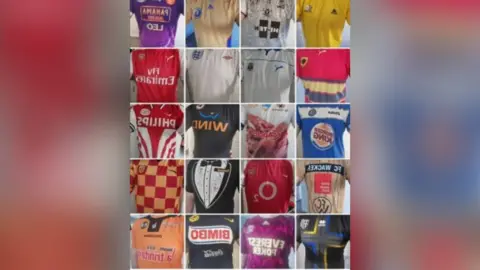 Daley Jones Football shirts