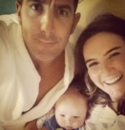 Yvonne MacHugh Billy Irving and Yvonne MacHugh with their son William