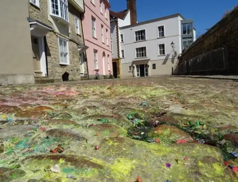 Philip Halling Aftermath of trashing in Oxford