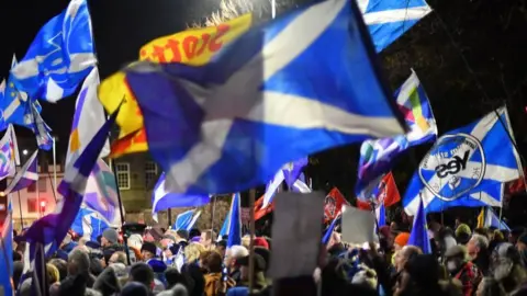 Getty Images independence rally