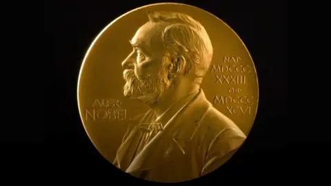 A Nobel Prize Medal