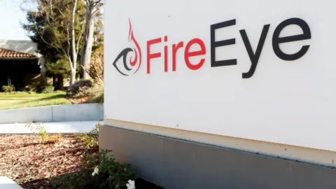 Reuters FireEye logo outside the company's headquarters in Mipitas, California. File photo