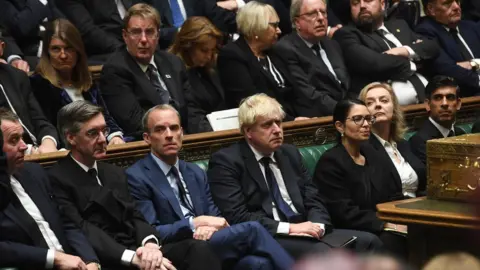 UK Parliament/Jessica Taylor Government front bench in the Commons
