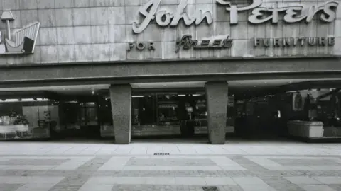 David Oluwale Memorial Association Entrance to John Peters Store on Lands Lane