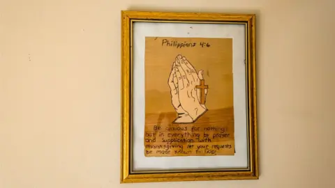 Joseph De Sciose Picture on the wall at Larry Fardette's house, Cullman, Alabama