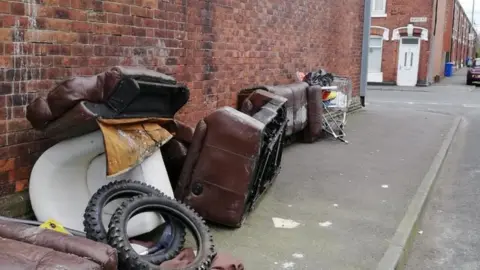 Tameside Council fly-tipping