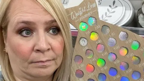 Emma Conway Emma Conway with the wedding dress weight loss countdown