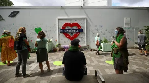 Reuters Grenfell Tower memorial