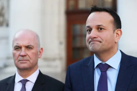 PA Media Taoiseach Leo Varadkar and Dr Tony Holohan