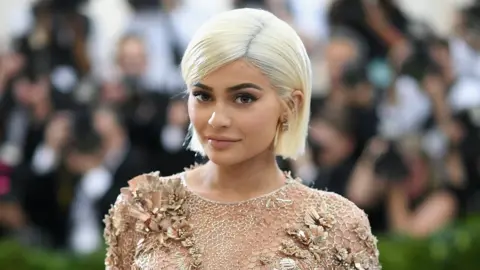 Getty Images Kylie Jenner attends a gala at Metropolitan Museum of Art on 1 May 2017 in New York City.