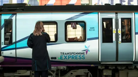 Danny Lawson/PA Wire TransPennine Express train