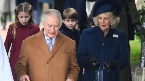 Reuters King Charles, Camilla the Queen Consort, Princess Charlotte and Prince Louis