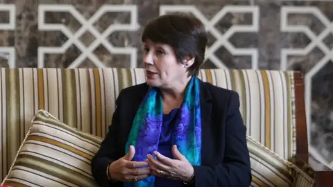 Getty Images Algerian Education Minister Nouria Benghabrit