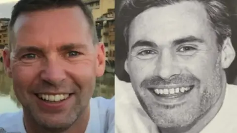 Family handouts Nigel Eley and John-Paul Cassidy