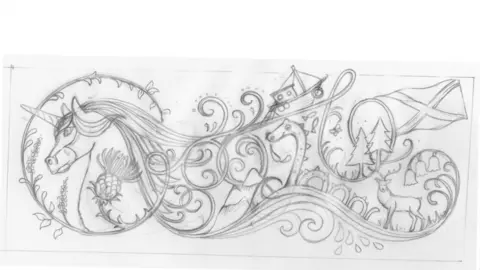 Google Doodle sketch