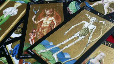 Getty Images Tarot cards