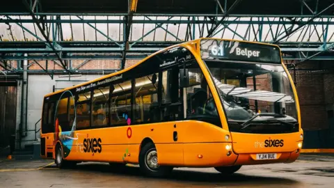 Trentbarton 6.1 Belper bus