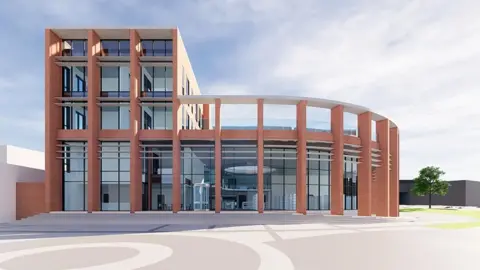 Nuneaton and Bedworth Borough Council Plans for new Nuneaton library