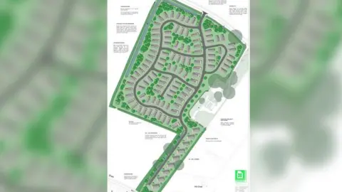 East Lindsey District Council Proposed site plan