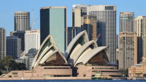 Getty Images Sydney Harbour and Opera House