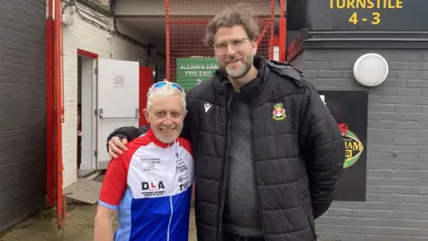 Mark Crowther Mark Crowther at Wrexham AFC