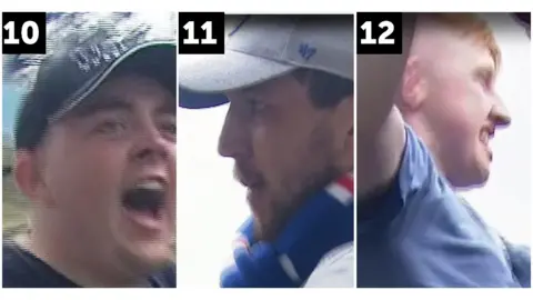 Police Scotland Men police want to speak to in relation to incidents at Rugby Park