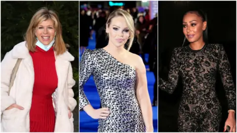 Kate Garraway MBE, Katie Piper OBE; Melanie Brown MBE