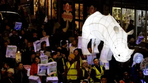 Lantern parade