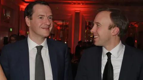 Getty Images George Osborne and Matt Hancock