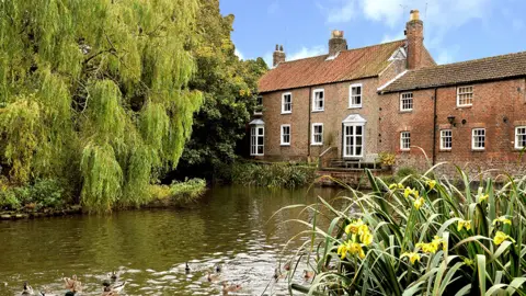 Paul Murphy / BBC North Dalton village pond