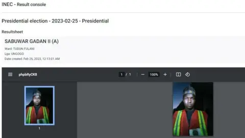 Inec website Mugshot