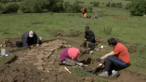 Chaps Archaeological dig