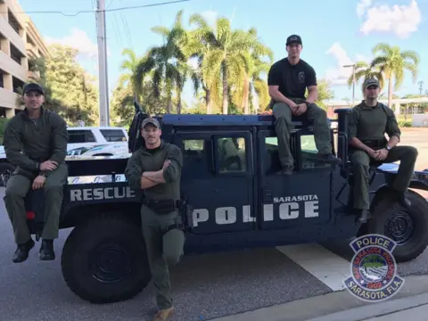 Facebook/Sarasota Police Department Photo shared on Facebook by Sarasota Police Department