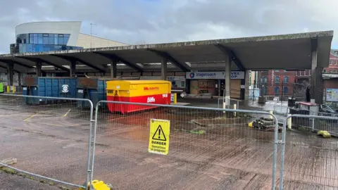 BBC Old bus station in Exeter