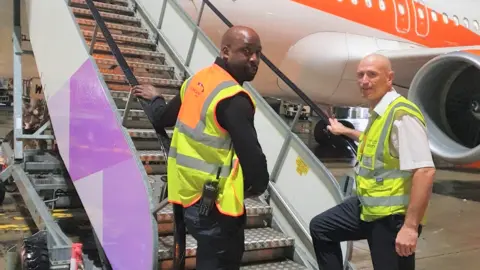 LLA Kyle Barnard (left) and Paul Daglish