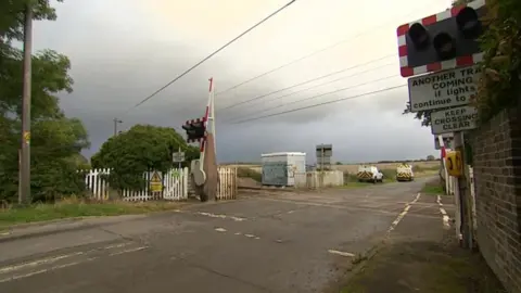 BBC Harston level crossing, Cambridgeshire