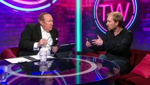 Andrew Neil and Rutger Bregman