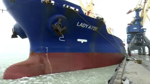BBC Bulk carrier Lady Ayse in port at Mariupol