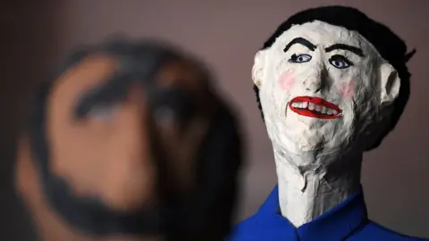 Getty Images Oscar Murillo's papier mache people were nominated for last year's prize